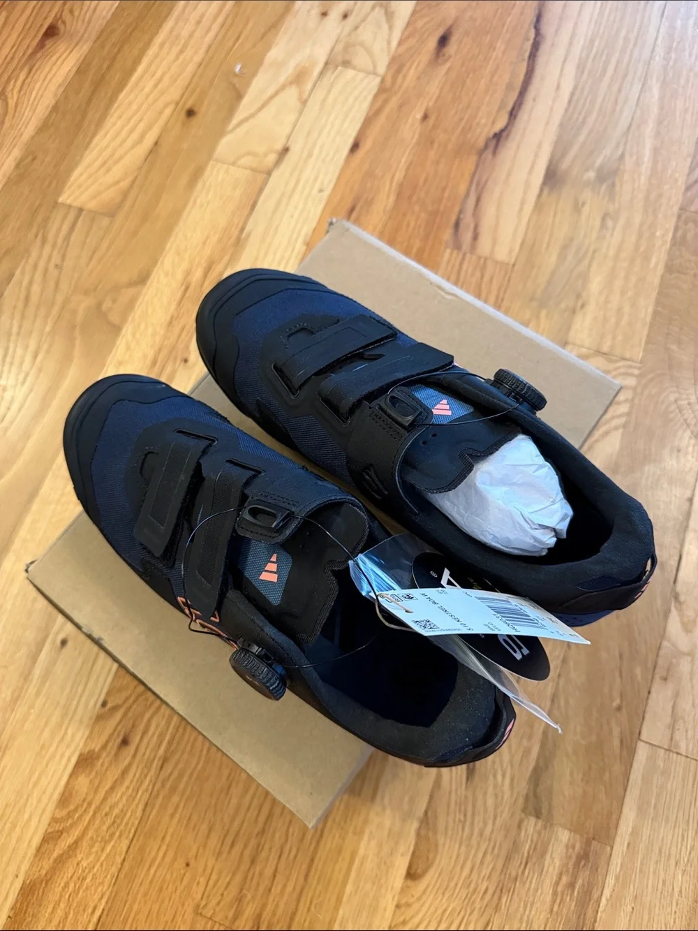 Five Ten Kestrel BOA Clipless MTB Shoe - Womens - Legend Ink-Black-Coral Fusion